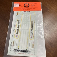 Slixx Decals 1374 1/25 Scale Don Cook’s DAMN YANKEE Funny Car