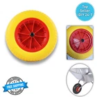 Rolson 350MM 14" Solid Puncture Proof Wheelbarrow Wheel 13 & 25MM Axle Bore