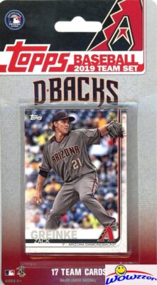 Arizona Diamondbacks 2019 Topps Limited Edition 17 Card Team Set-Zack Greinke ++