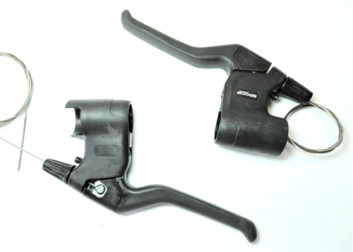 VINTAGE SHIMANO 200GS BICYCLE CANTILEVER BRAKE LEVERS BL-M201 - Picture 2 of 5