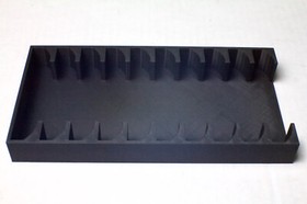 10 Game Cartridge Holder for Sega Genesis - Mega Drive Game Organizer Tray stand