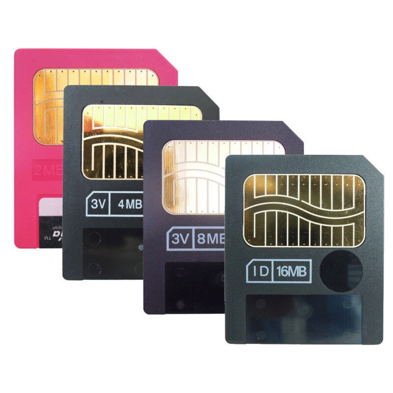 2MB 4MB 8MB 16MB 32MB 64MB SM SmartMedia Memory Card 3.3 V Samsung Genuine +Case - Image 2 of 4