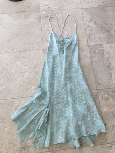 pastel blue sundress
