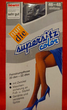 Vintage Pantyhose Super Rare Germany Nur Die Size 46-48 Color Sinfonie BBROS1
