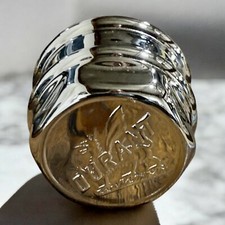 1920s Durant Threaded Hubcap Chrome Plated Original 2.5 Diameter 1921-1926