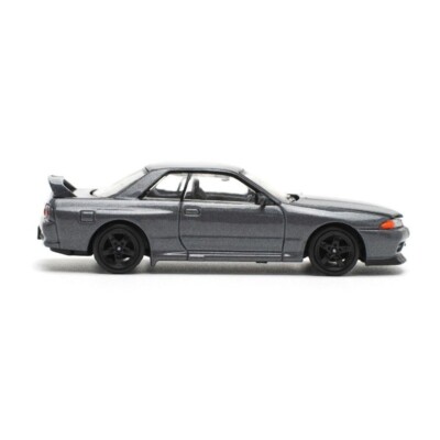 Pop Race 1:64 Nissan GT-R R32 Gun Gray PR64-101 | eBay