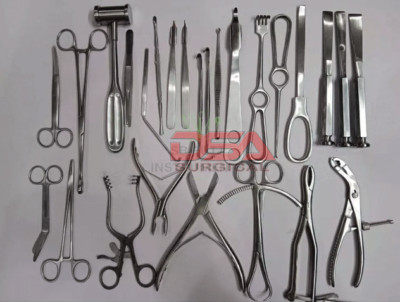 Basic Orthopedic Surgery Set of 25 Pcs Surgical Orthopedic instruments