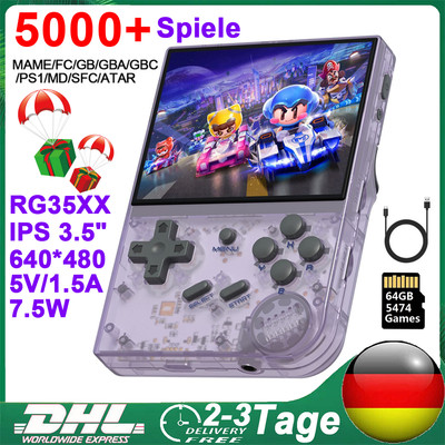 IPS 3.5'' Handheld Spielkonsole 64GB 5470+ Spiele MP3 Retro Video Game Consoles