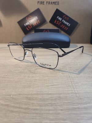NEW Nautica N7307 030 Gunmetal Eyeglasses Frames 54-20-140