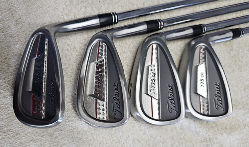 RESTORED TITLEIST 775.CB 4-PW+W SPINE ALIGNED TRUE TEMPER DYNAMIC GOLD AMT STIFF - Picture 7 of 11