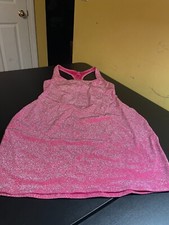 NWT Skims Womens Glitter Swim Metallic Dress Magenta SW-DRS-0111 Size 2X W12