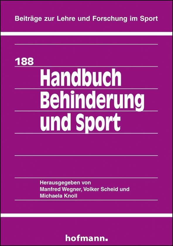 Thumbnail - Handbuch Behinderung Und Sport Michaela Knoll