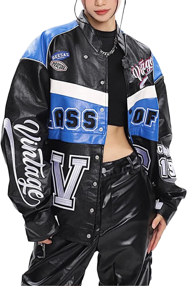 Graphic varsity jackets sale
