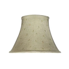 Aspen Creative 30100A Transitional Bell Shape Spider Construction Lamp Shade,...