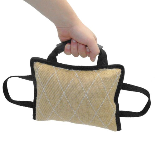 3 Handles Interactive Jute Bite Interactive Toys