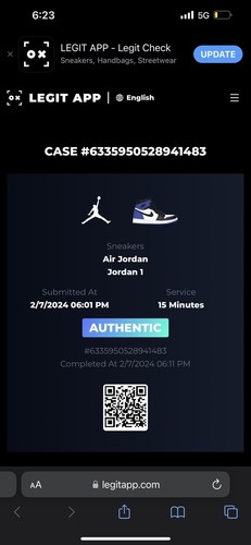 Size 9 - Jordan 1 Retro High OG Chicago Reimagined Lost & Found 2022 - 第 5/6 張圖片