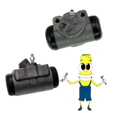 Front Left & Right Wheel Cylinders for 64-73 Ford Mustang V8 1.125 Bore 5 Lug