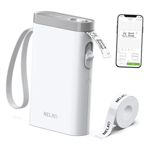 Bluetooth Label Maker P21 with Wireless White Tape for Home & Office Organization  -image