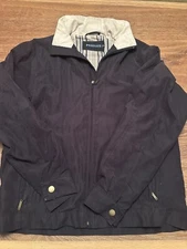 Mens PGA Golf Jacket Navy Small