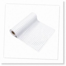 Vinyl Transfer Tape with Alignment Grid - 12" x 50 FT - Perfect for Silhouette C