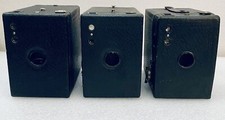 Lot Of 3 Eastman Kodak No 2 Cartridge Premo Brownie Cameras Model B Early 1900's
