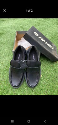 BNIB Boys HI TECH Faux Leather School Shoes Kids Smart Wedding