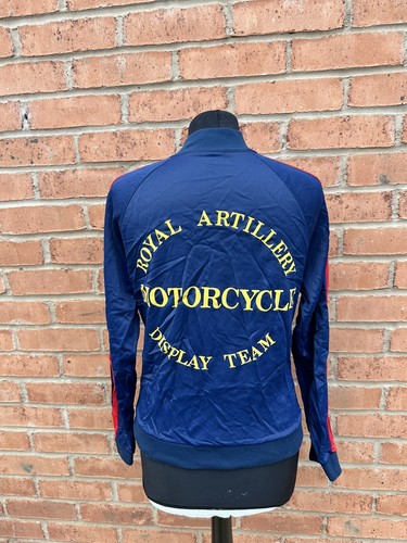 Chaqueta de chándal de artillería real del ejército británico - Equipo de exhibición de motocicletas - RARA - Imagen 4 de 9