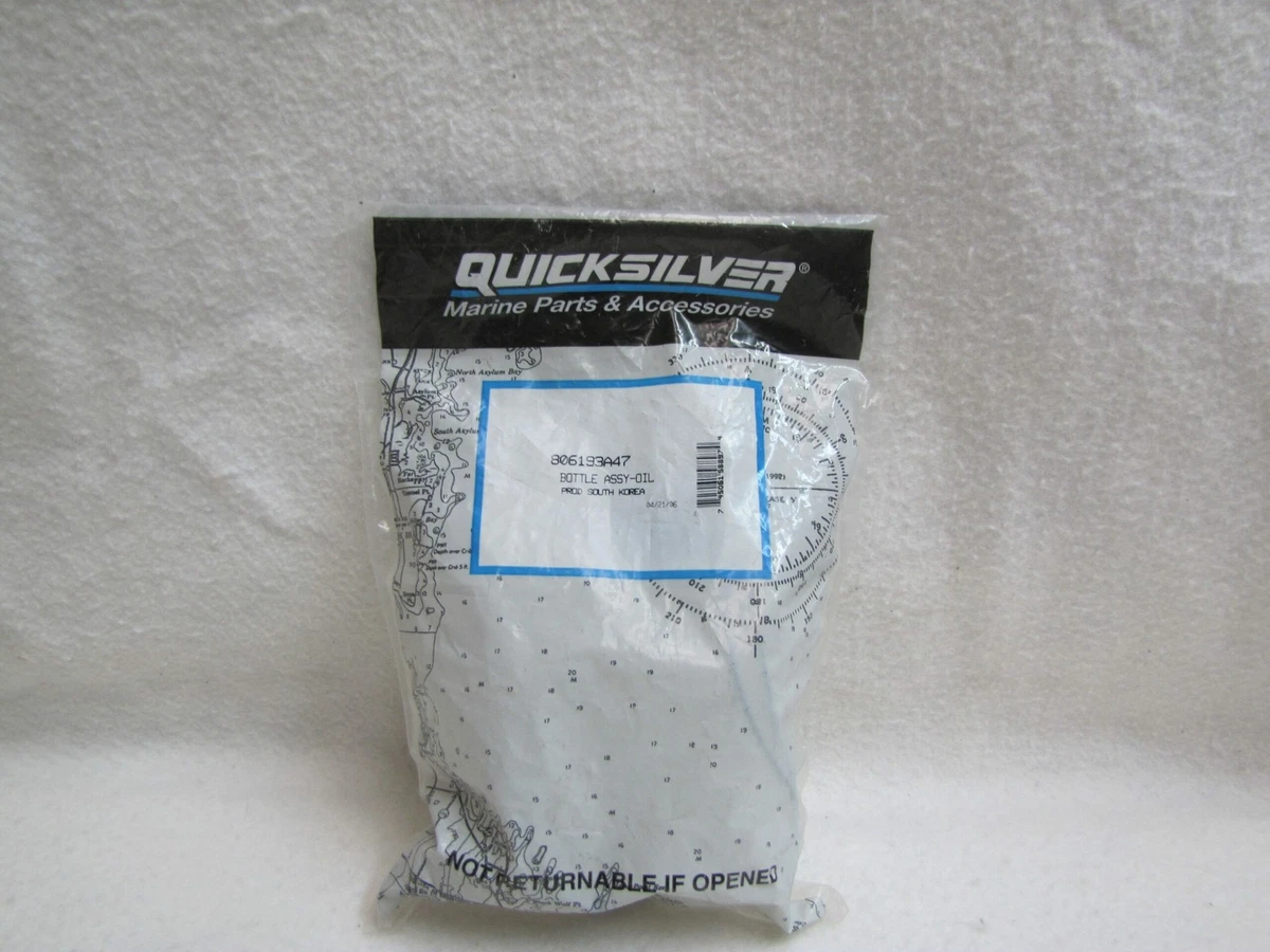 Quicksilver MerCruiser Gear Lube Monitor Reservoir 806193A47 | eBay