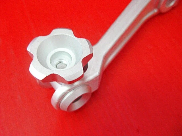 Fit YAMAHA SR400 SR500 Aluminium REAR BRAKE LEVER HOLDER #BI1700# Foto 3 de 4