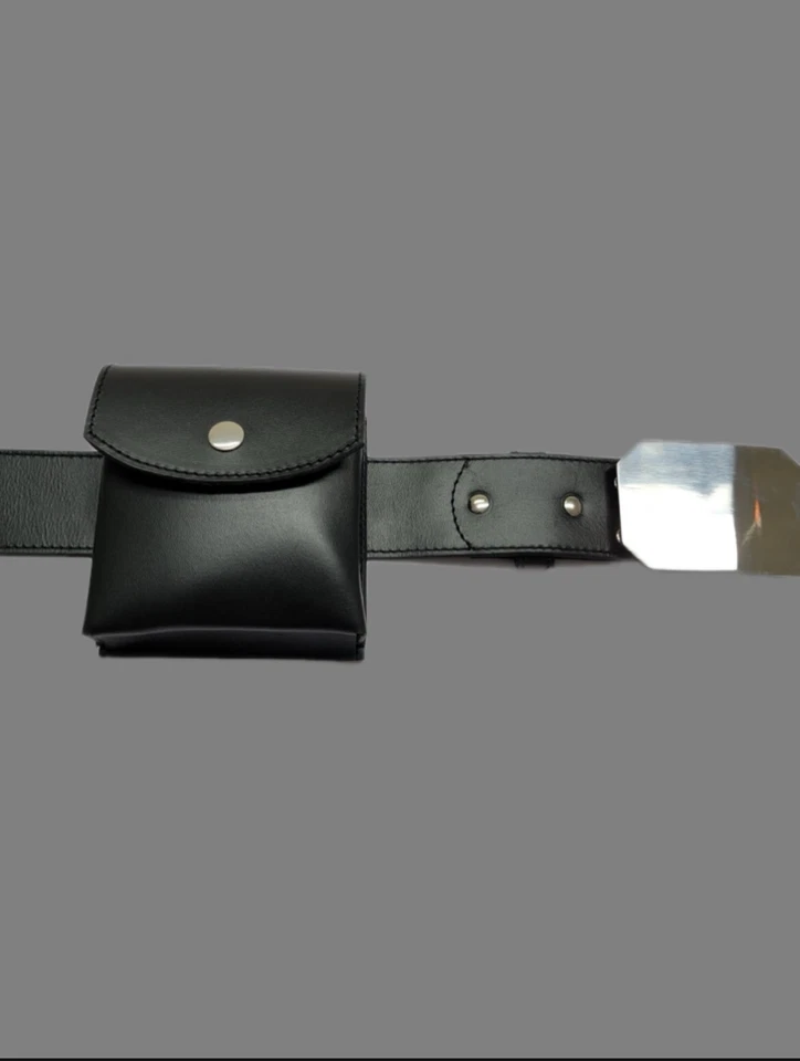 Cinturón Skywalker Jedi - 100% Cuero Real, Luke Skywalker ROTJ con Clip de Sable Foto 3 de 4