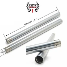 49 mm Fork Tubes  For Harley Dyna Fat Bob FXDF Street Bob FXDB 06-17