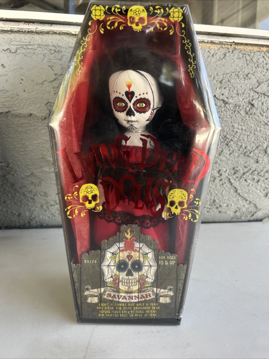 リビングデッドドールズ アバvariant　livingdeaddolls Living Dead Dolls Day Of The Dead Savannah Mezco Toyz LDD Series