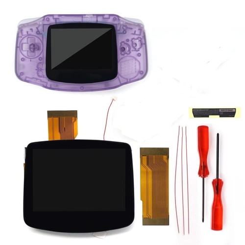 Hispeedido GBA V5 Laminated HD 3.0" IPS LCD Backlight Screen For GBA with Shell - Picture 30 of 32