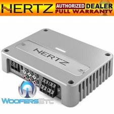 HERTZ VENEZIA-V4C MARINE MOTORCYCLE 4-CHANNEL 760W RMS SPEAKERS AMPLIFIER NEW