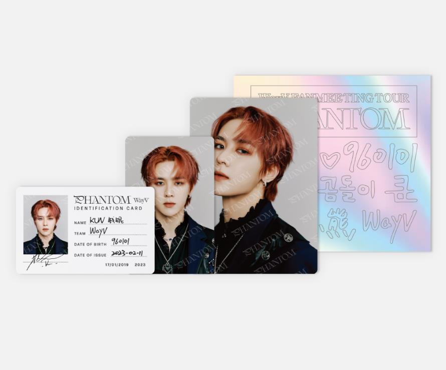 Wayv ペンミ phantom IDカード デコステッカーセット テン Wayv ペンミ phantom IDカード デコステッカーセット テン WayV