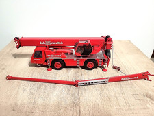 NZG 532 Diecast 1/50 Gebr Markewitsch Terex Mobile Crane Red Germany