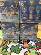 Disney Pixar Toy Story 5 Vinyl Figure Snow Globe Surprise Figures New Sealed UK