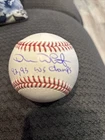 Devon White Signed Auto Rawlings ROMLB Baseball w/ 92/93 WS Champs JSA COA
