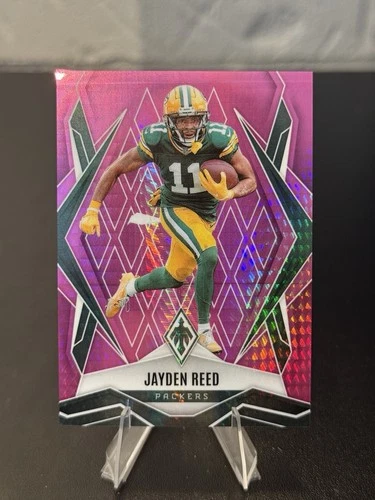 2025 Panini Phoenix Football Pink Hyper Jayden Reed #39