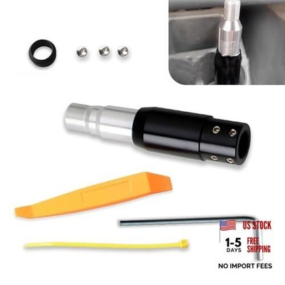 1 PC Shift Knob Adapter, Aluminum Alloy Shifter Gear Shifter Knob Adapter,