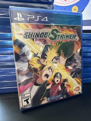 New Factory Sealed Naruto To Boruto Shinobi Striker PS4 PlayStation 4 NIB