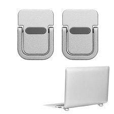 Laptop Stand Silver Anti-Overheating Ergonomic Computer Keyboard Desk Raiser