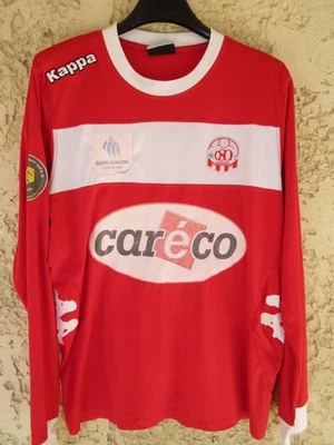 Maillot OLYMPIQUE SAINT-QUENTINOIS SAINT-QUENTIN porté n°8 CFA 2 KAPPA shirt XL - Photo 1/4