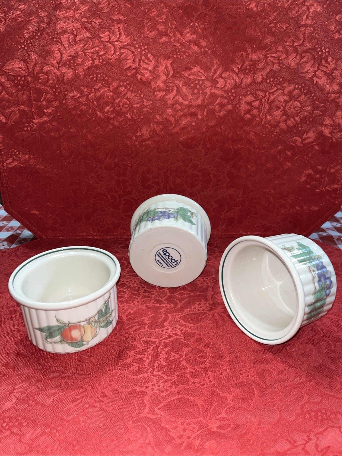 Epoch Dishware - Decorative Dishes - Collectible Cookware - Set Of 3