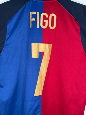 FC Barcelona 1999 Centenary Jersey Figo #7 Nike Made in Portugal