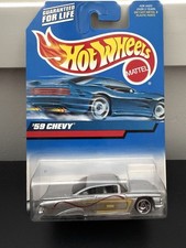 Hot Wheels 2000 Collector #116 '59 1959 Chevy Impala Metallic Silver SBS 27083