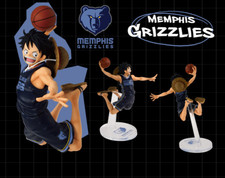 ONE PIECE ×NBA GRIZZLIEZ MONKEY.D.LUFFY Figur