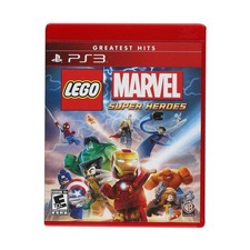 WB Games PS3 Games LEGO Marvel Super Heroes (Greatest Hits Ed) VG+/EX