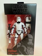 Star Wars 6 Black Series FIRST ORDER FLAMETROOPER 16 MISB SEALED