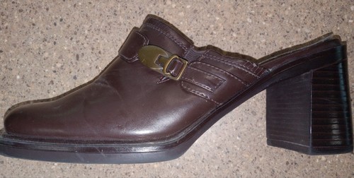 Its Ok Womens Shoes Size 6M Chunky Heel, Slip Ons - Picture 4 of 7